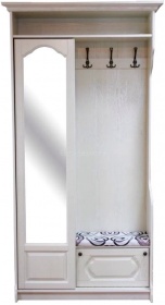 Шкаф "Давиль" ММ-126-66  белая эмаль