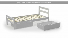Кровать одинарная 900 В-3 "Марибель" 