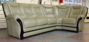 Угловой диван-кровать Мартель (натуральная кожа)