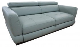 Трехместный  диван-кровать Мишель (натуральная кожа)