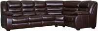Угловой диван-кровать Манчестер (натуральная кожа)