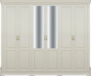 Шкаф шестидверный "Верди-Люкс" слоновая кость Шкаф шестидверный "Верди-Люкс" слоновая кость