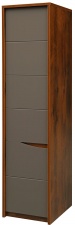 Шкаф для одежды «Монако» П528.09 дуб саттер + серый мокко