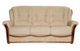 Трехместный  диван Леонардо-2 (комбинированный)