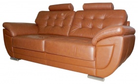 Трехместный  диван  Редфорд (натуральная кожа)