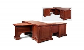 Стол рабочий с приставками "Престиж" ГМ-5974