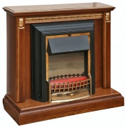 Портал для камина «Милана 12с» П265.12с черешня с золочением