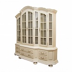 Шкаф для посуды ГМ-5266 слоновая кость с патиной Шкаф для посуды ГМ-5266 слоновая кость с патиной