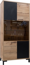 Шкаф с витриной «Блэквуд» П556.11 Шкаф с витриной «Блэквуд» П556.11