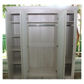 Шкаф 4-х дверный "Паола" БМ-2164-01 розовый пепел