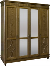 Шкаф для одежды 4д «Юстина 2359-01» БМ691 Шкаф для одежды 4д «Юстина 2359-01» БМ691