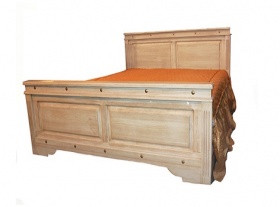 Кровать полуторная "Викинг-01" 1,2 (1200х1950) браш