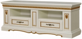Тумба "Милана ТВ4с" П265.16с слоновая кость с золочением