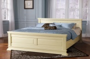Кровать двойная 12 П 434.06м от набора мебели для спальни "Верди Люкс" слоновая кость