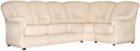 Угловой диван-кровать Омега (натуральная кожа)