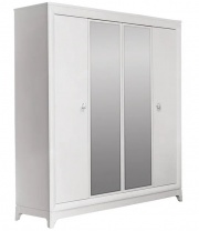 Шкаф 4-дверный для одежды "Сабрина" ММ-302-01/04 Шкаф 4-дверный для одежды "Сабрина" ММ-302-01/04