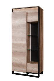 Шкаф с витриной «Каньон» П561.20-1