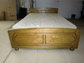 Кровать двуспальная "Купава" ГМ-8421 ольха