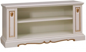 Тумба "Милана 7с" П265.07с слоновая кость с золочением