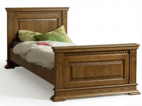 Кровать односпальная "Верди-Люкс" лесной орех Кровать односпальная "Верди-Люкс" лесной орех