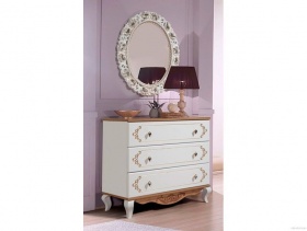 Спальня "Нелли 4.1" (каркас "белый") Спальня "Нелли 4.1" (каркас "белый")