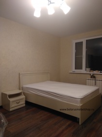 Кровать "Нинель" 1400*2000 без изножья белая эмаль