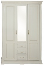 Шкаф трехдверный "Верди-Люкс" слоновая кость.В НАЛИЧИИ.