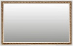 Зеркало настенное «Милана 18» П265.18 слоновая кость с золочением