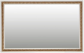 Зеркало настенное «Милана 18» П265.18 слоновая кость с золочением