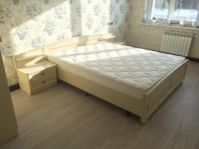 Кровать двуспальная "Купава" ГМ-8421 дуб