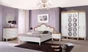 Спальня "Нелли 4.1"  (каркас "белый")