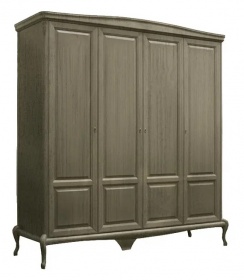 Шкаф 4-дверный для одежды "Монако" ММ-371-01/04Б Шкаф 4-дверный для одежды "Монако" ММ-371-01/04Б