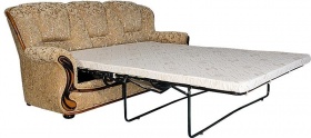 Трехместный  диван-кровать Леонардо-2 (натуральная кожа)