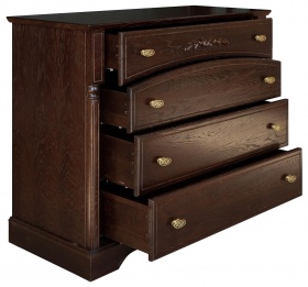 Комод "Паола" БМ-2161 горячий шоколад