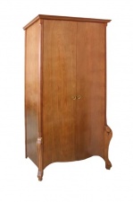 Шкаф двухдверный "Луиза" коньяк