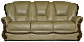 Трехместный  диван Изабель-2 (натуральная кожа)