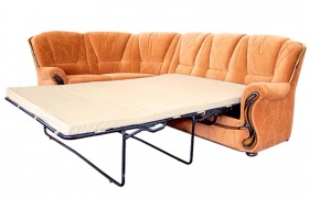 Угловой диван-кровать Изабель-2 (натуральная кожа)