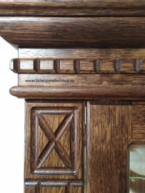 Шкаф комбинированный "Верди-Люкс 2з" черешня