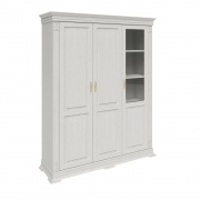 Шкаф "Верди-Люкс 3" П 487.44 слоновая кость